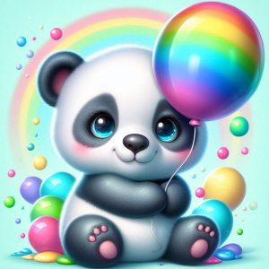 panda-arc-en-ciel